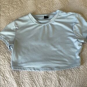 SHEIN Sky Blue Casual Top